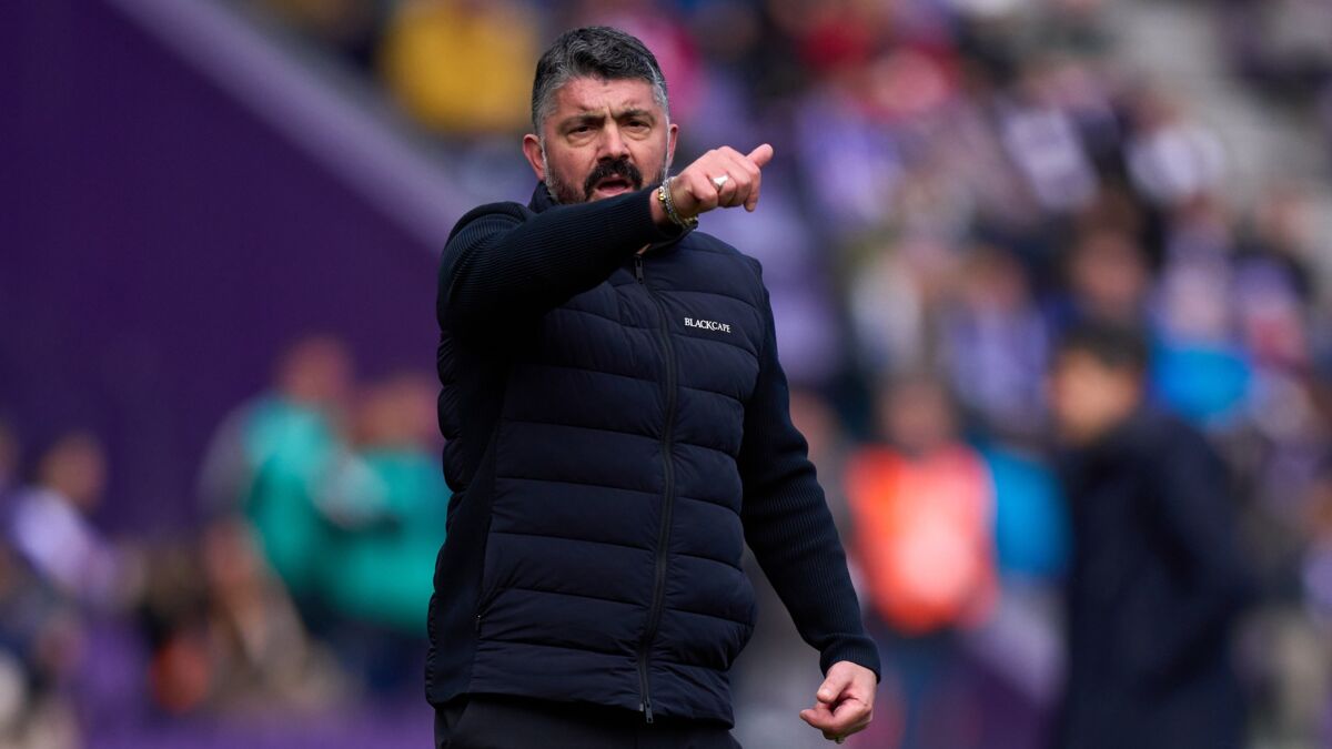 Head coach Gennaro Gattuso has few injury problems to contend with in his Marseille squad