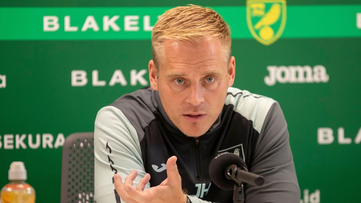 Johannes Hoff Thorup hasn't had the best beginning at Norwich City, only managing to secure one victory in the league out of five matches.