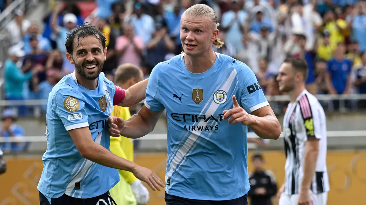 Erling Haaland scores 300th goal in career as Man City easily defeat Juventus