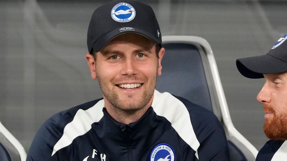 Fabian Hurzeler's team from Brighton is trying to finish in the top eight in the Premier League.