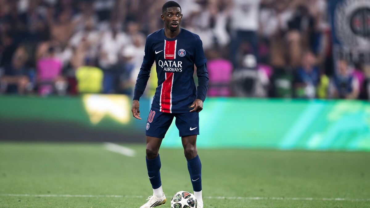It's unlikely that Ousmane Dembele from PSG will play in this match.