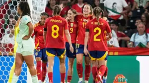 Spain cruise past Portugal with victory as tribute given to Diogo Jota